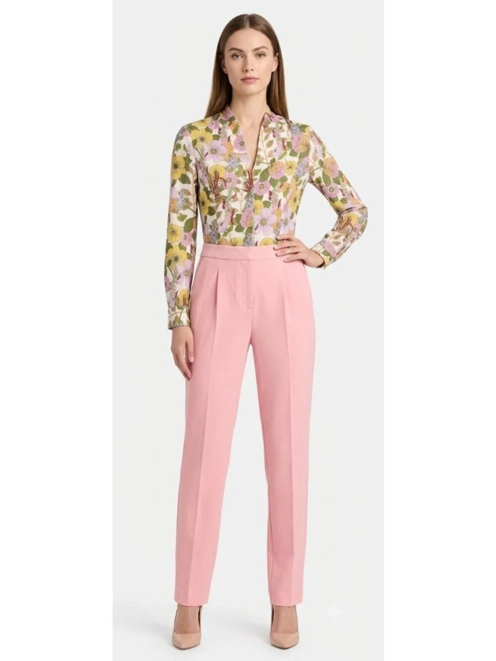 Tuckernuck Wildflower Fields Adalie Jumpsuit in Pink 6 New Womens dressy Set